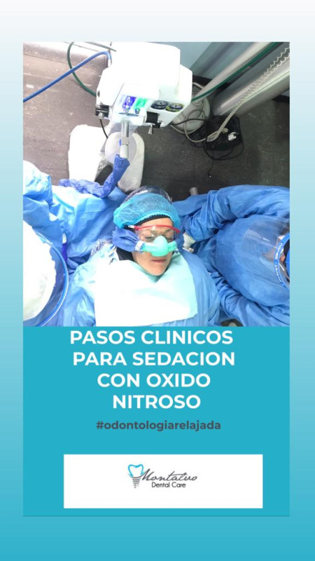 Pasos Clínicos para Sedación con Óxido Nitroso 